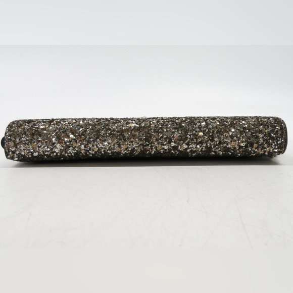 SALE - Kate Spade Black Glitter Clutch Wrsitlet - Picture 5 of 7